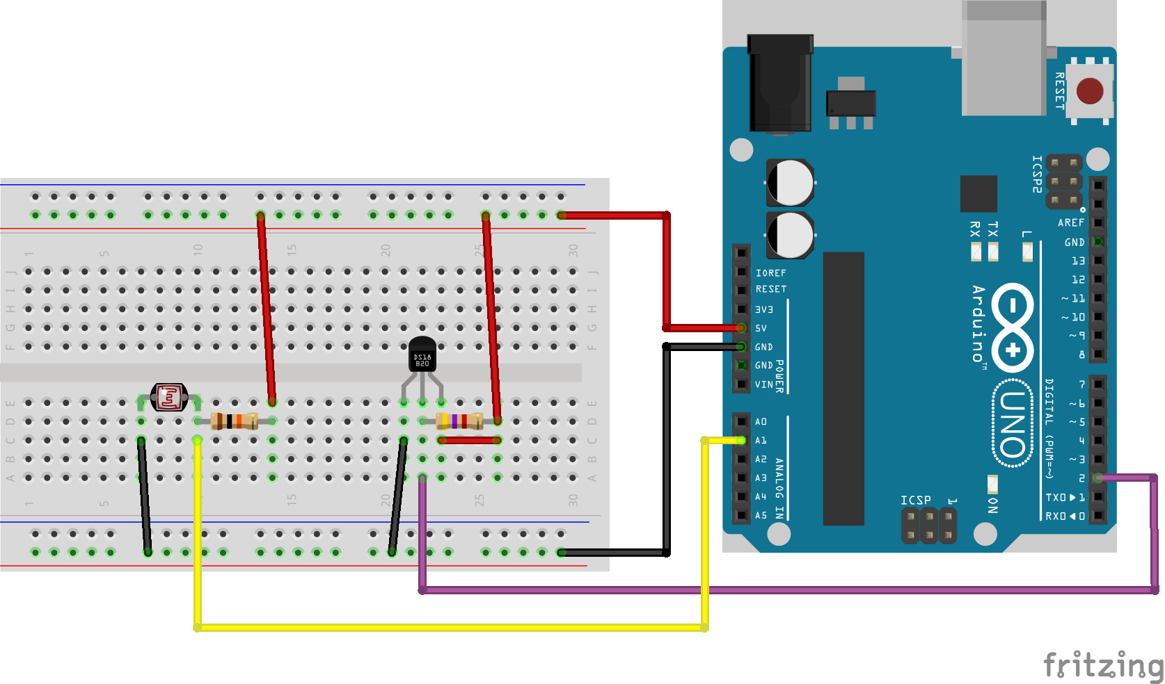 Using Temperature Sensor DS18B20 With Arduino - Techatronic